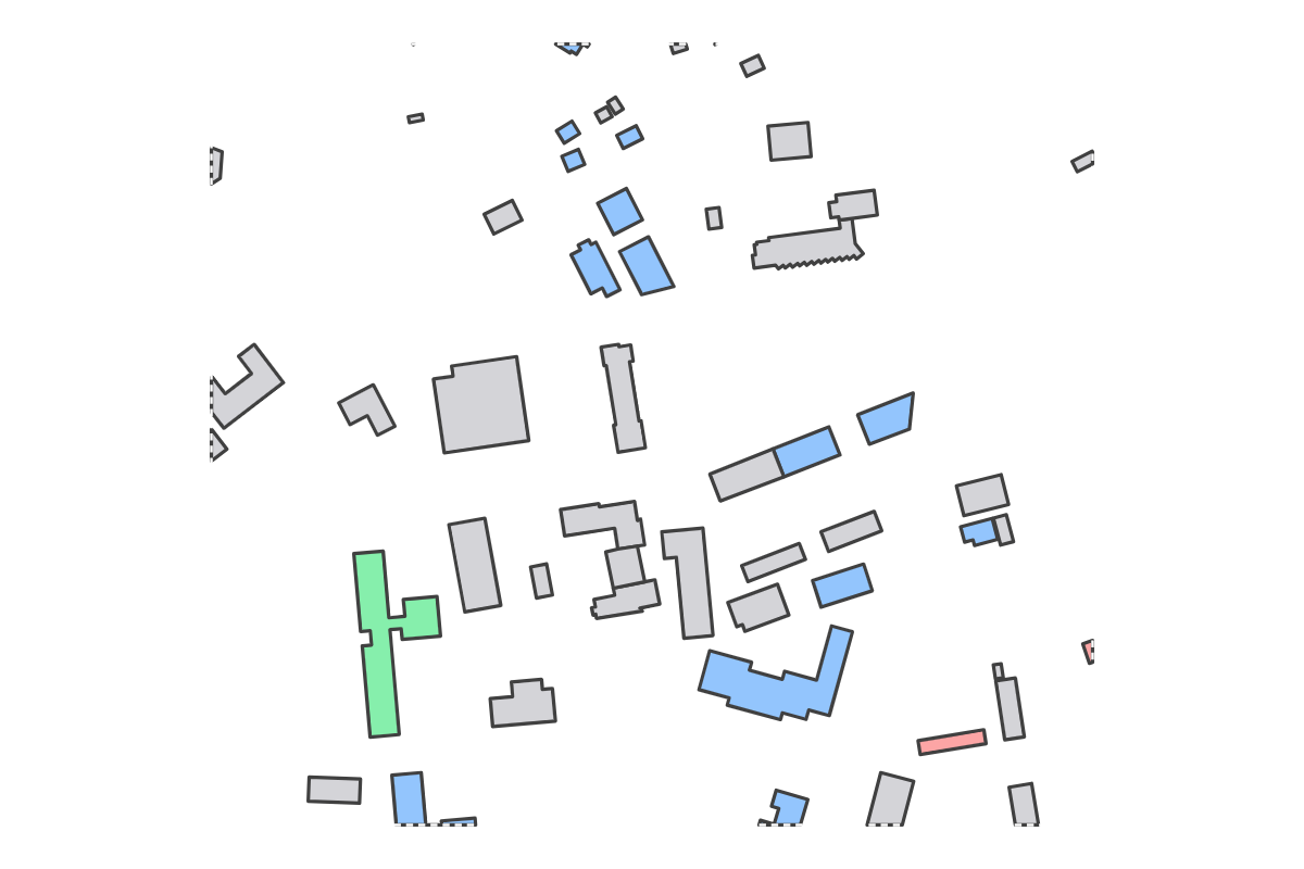 Program breakdown map
