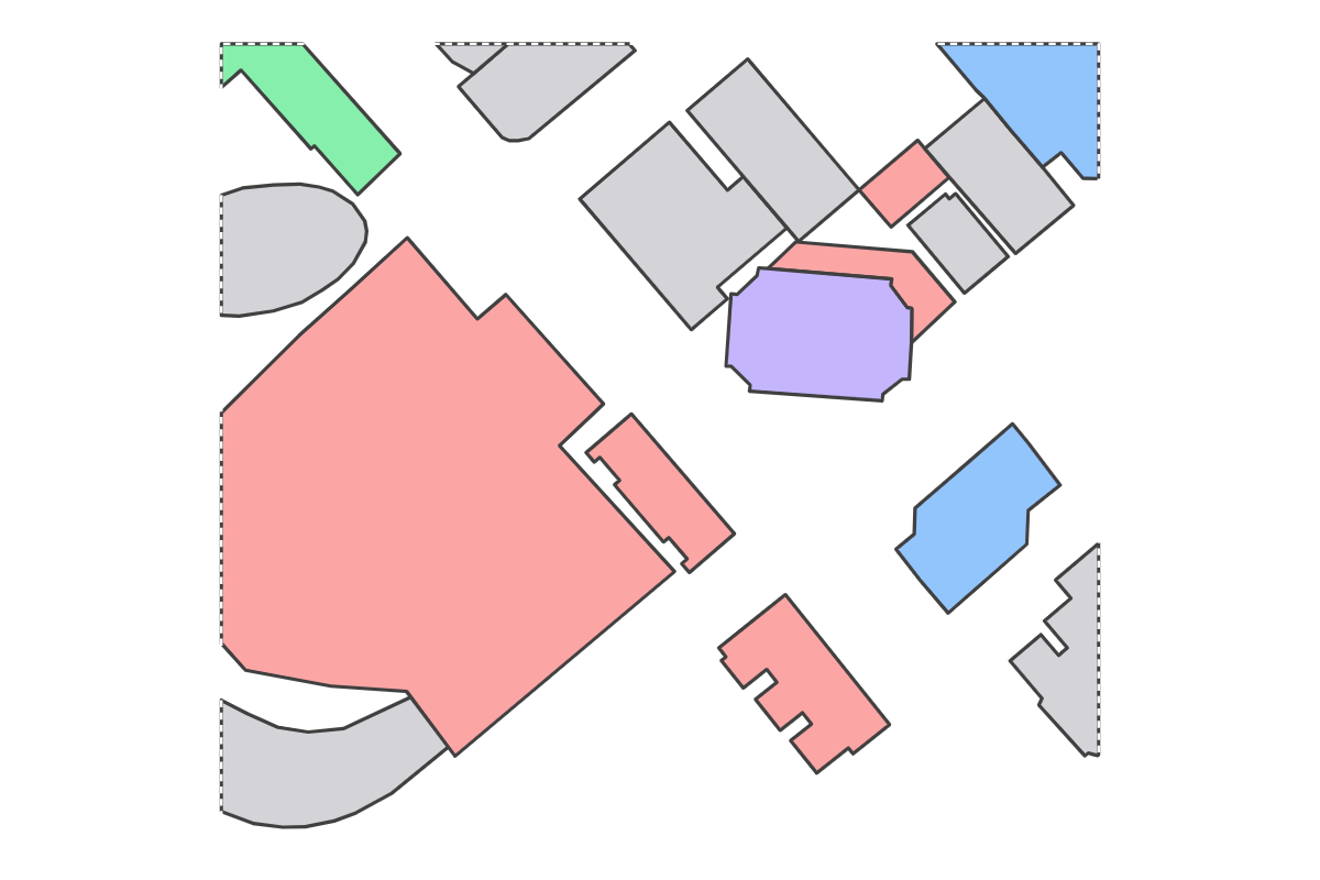 Program breakdown map