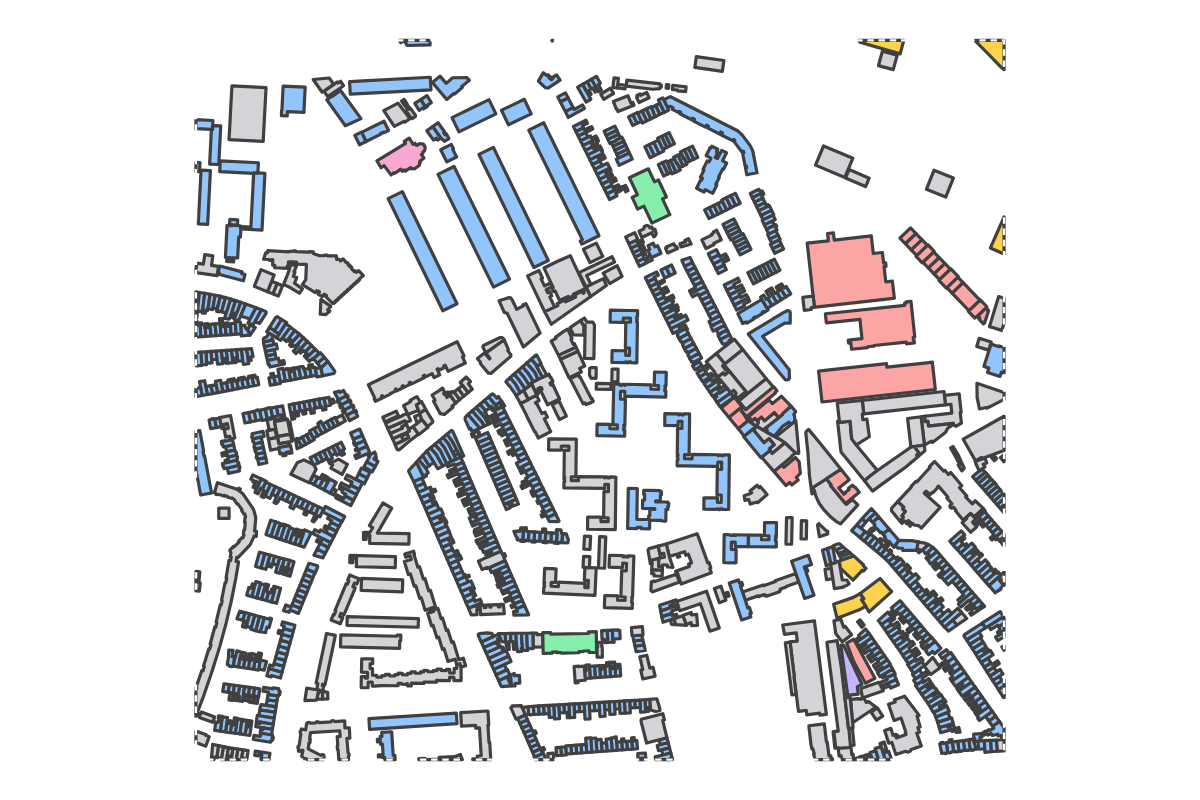 Program breakdown map