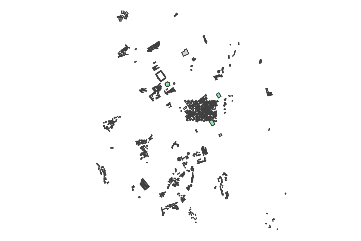 Program breakdown map