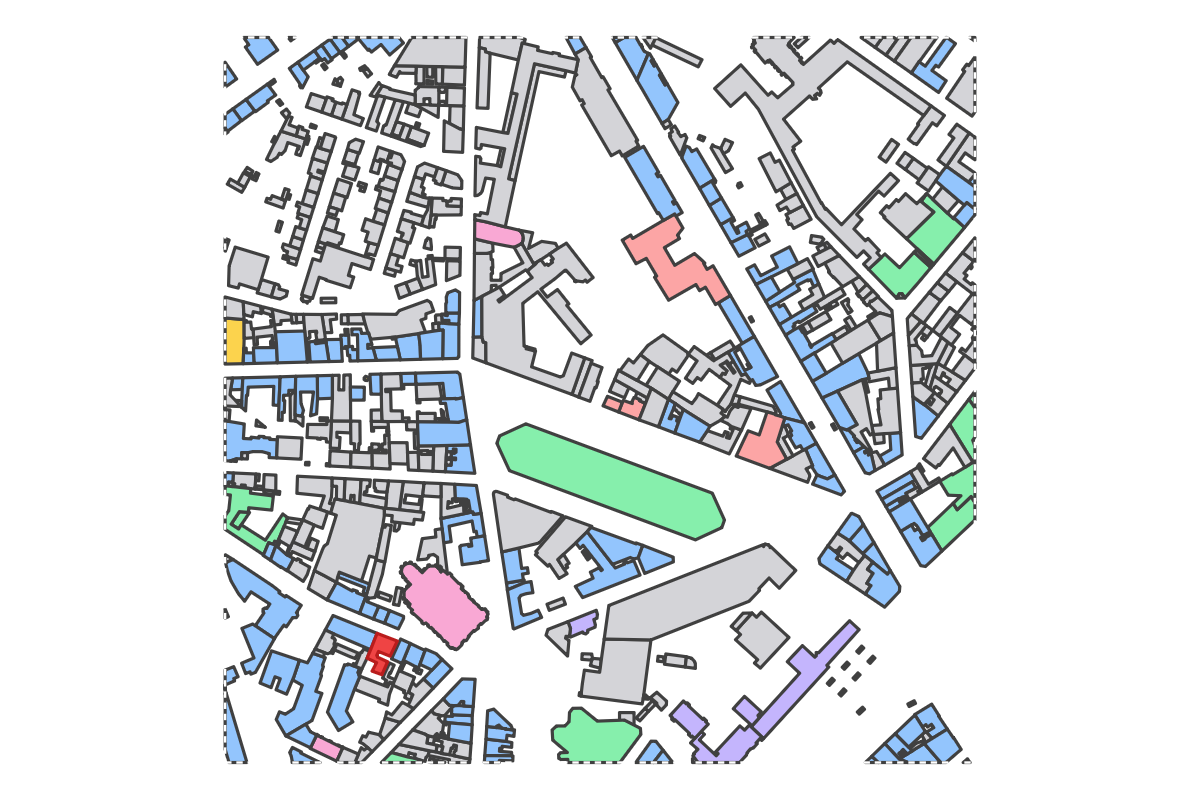 Program breakdown map