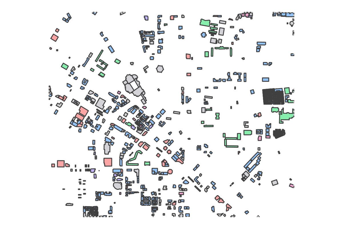 Program breakdown map