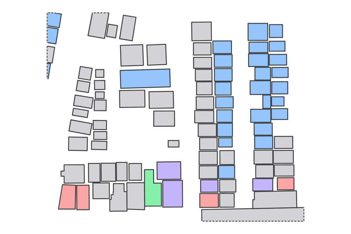 Program breakdown map