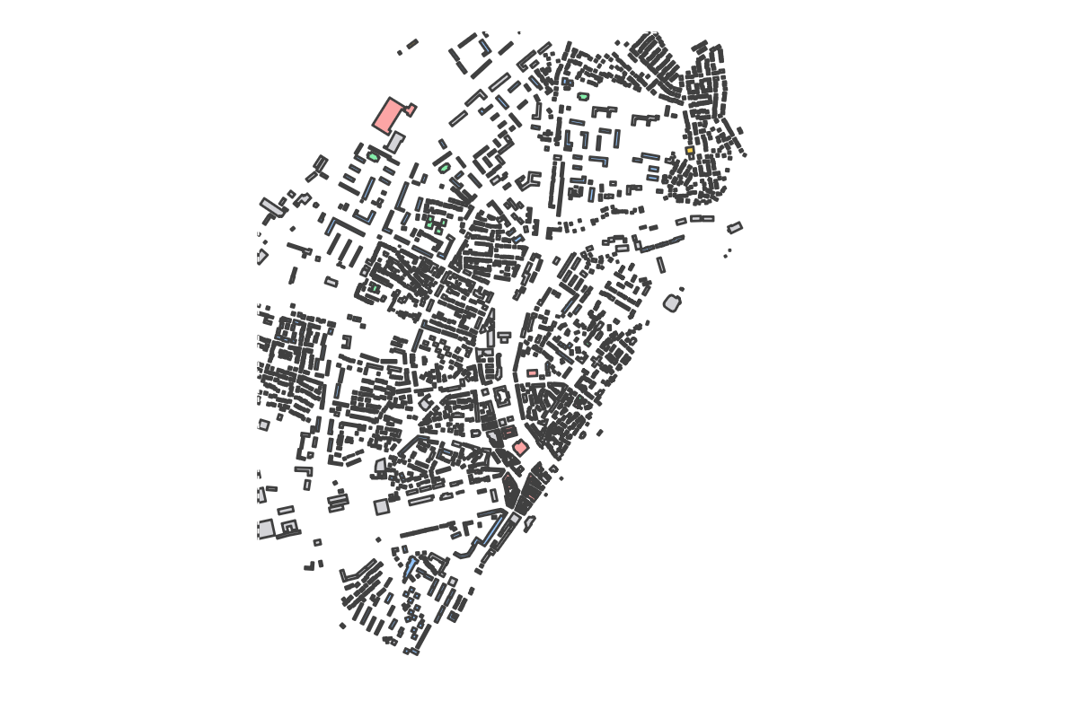 Program breakdown map
