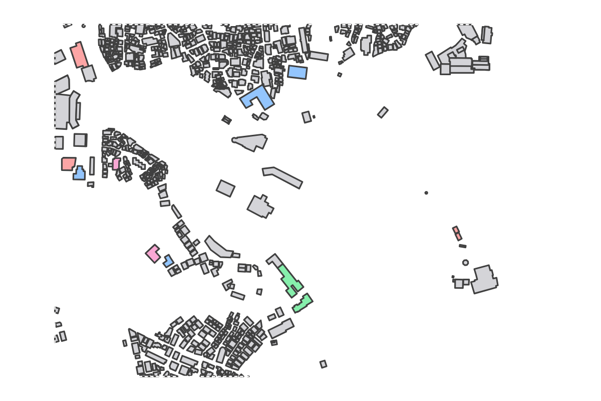 Program breakdown map