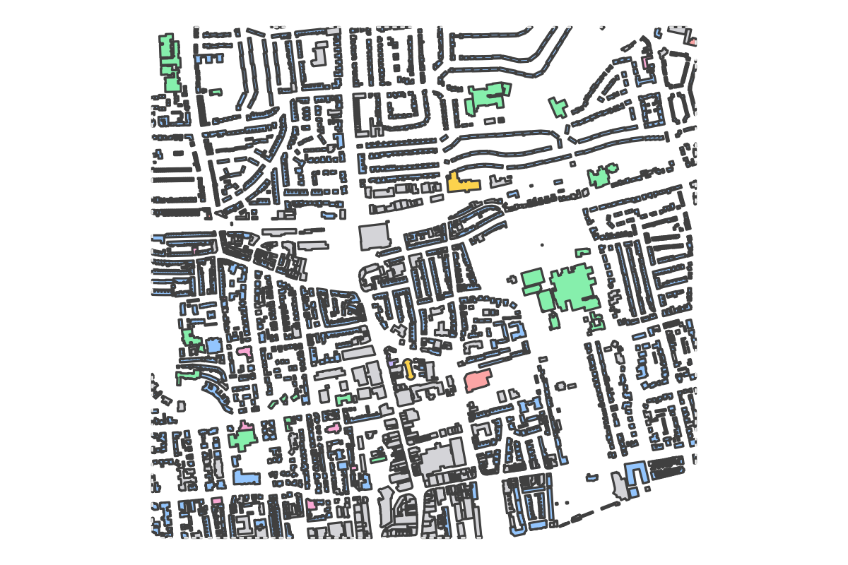 Program breakdown map