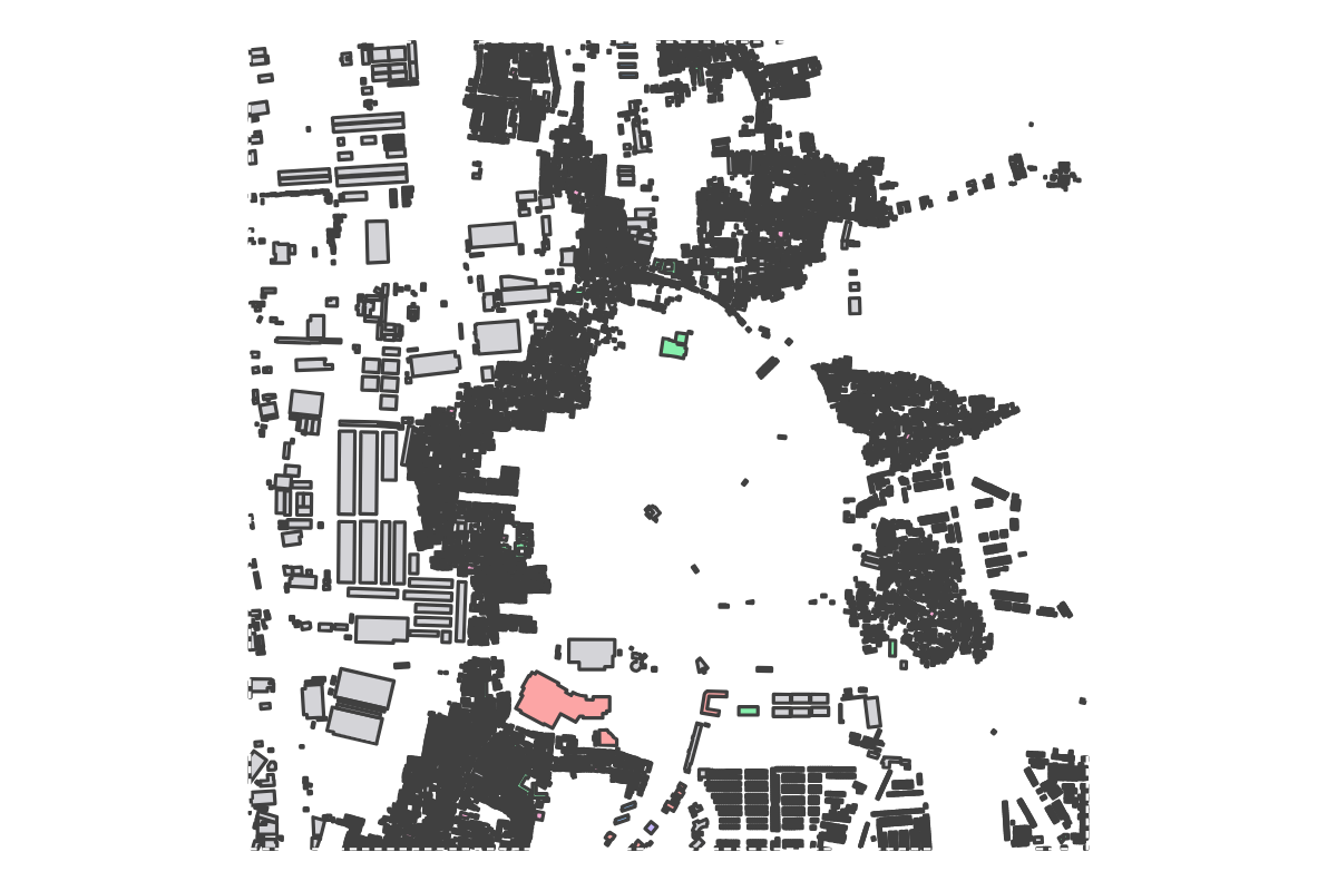 Program breakdown map