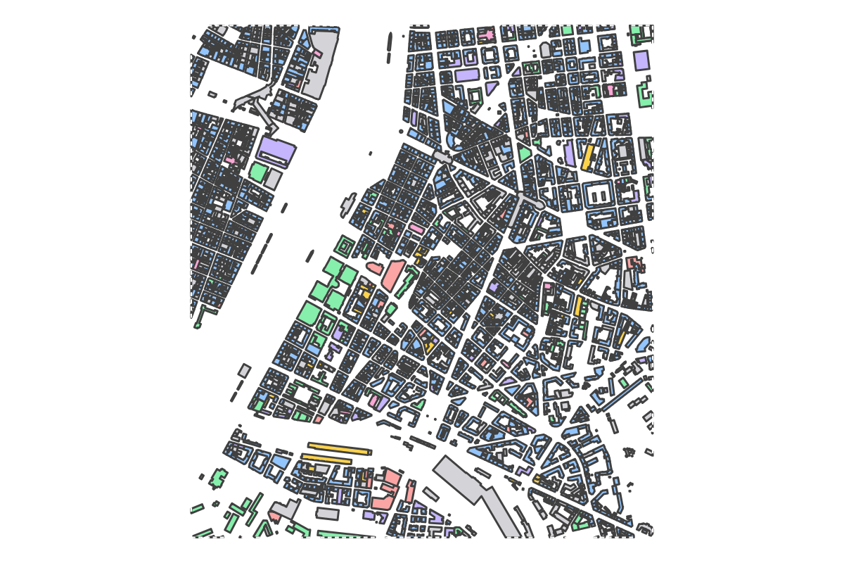 Program breakdown map