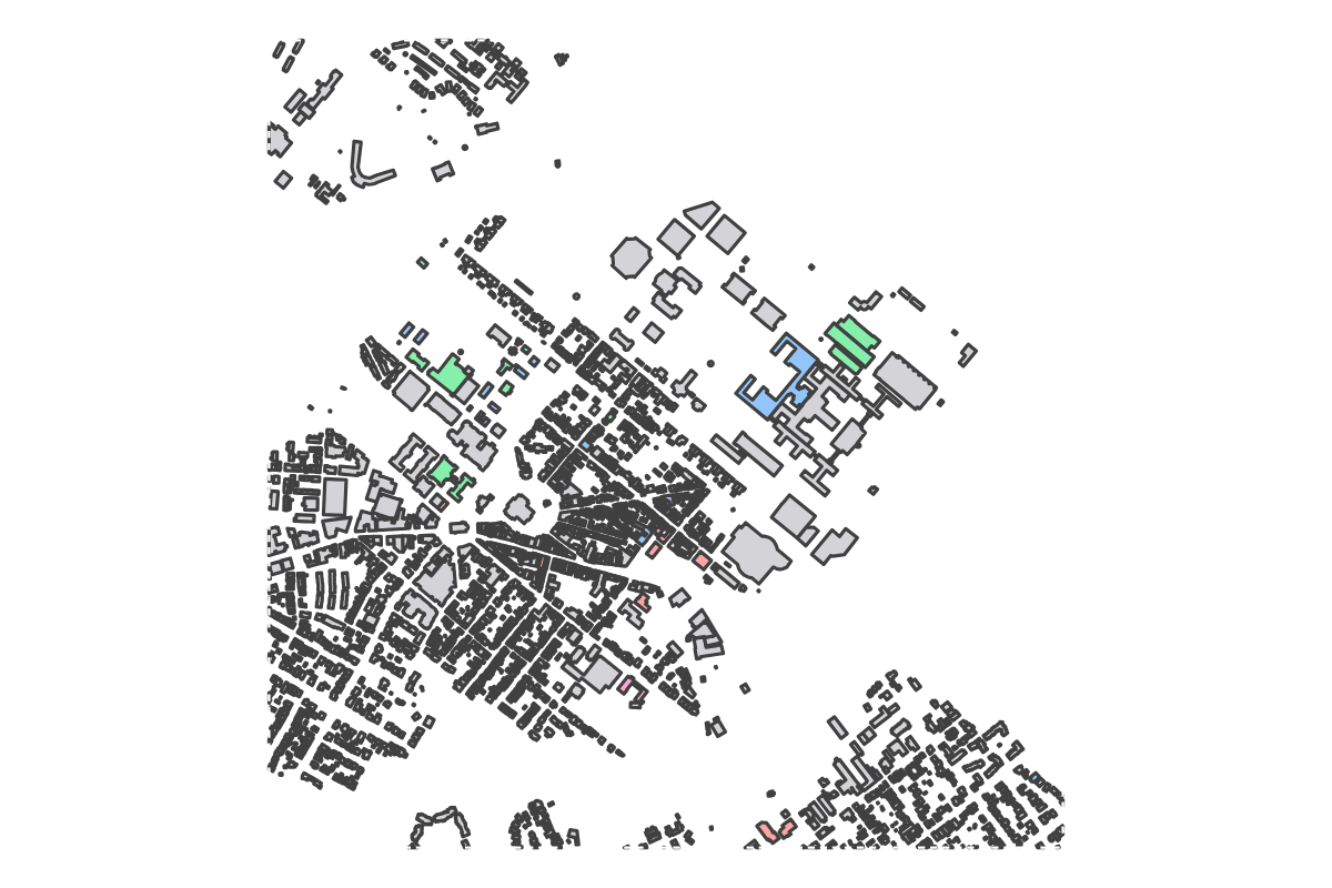 Program breakdown map