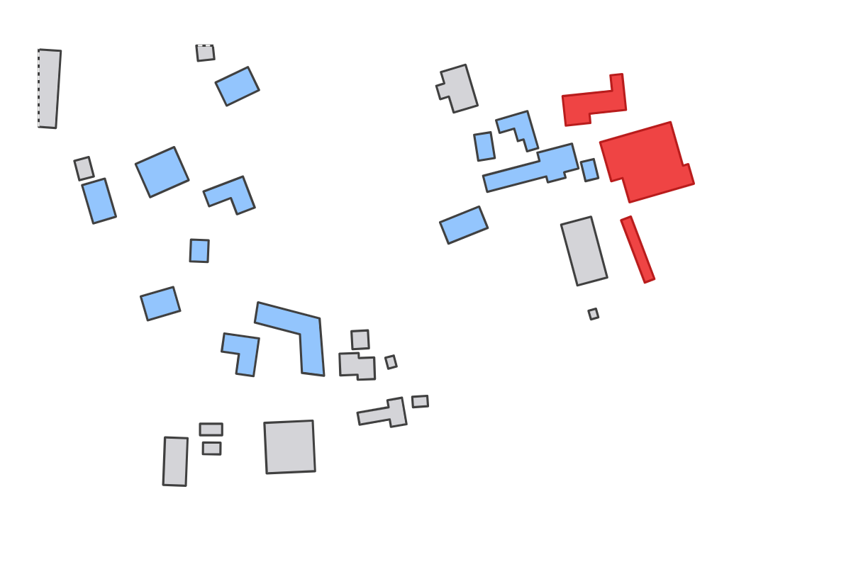 Program breakdown map