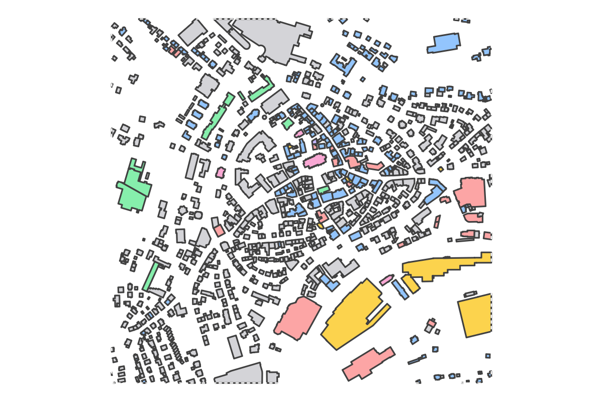 Program breakdown map