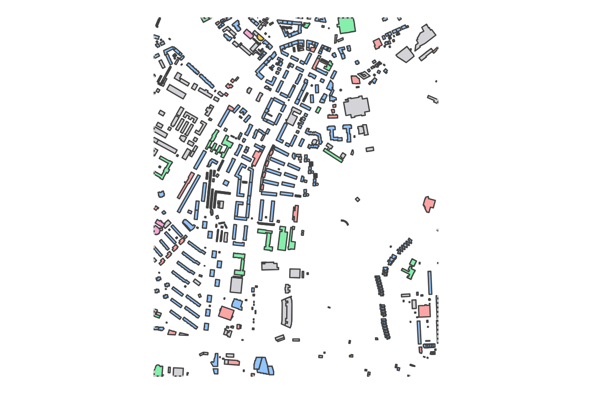 Program breakdown map