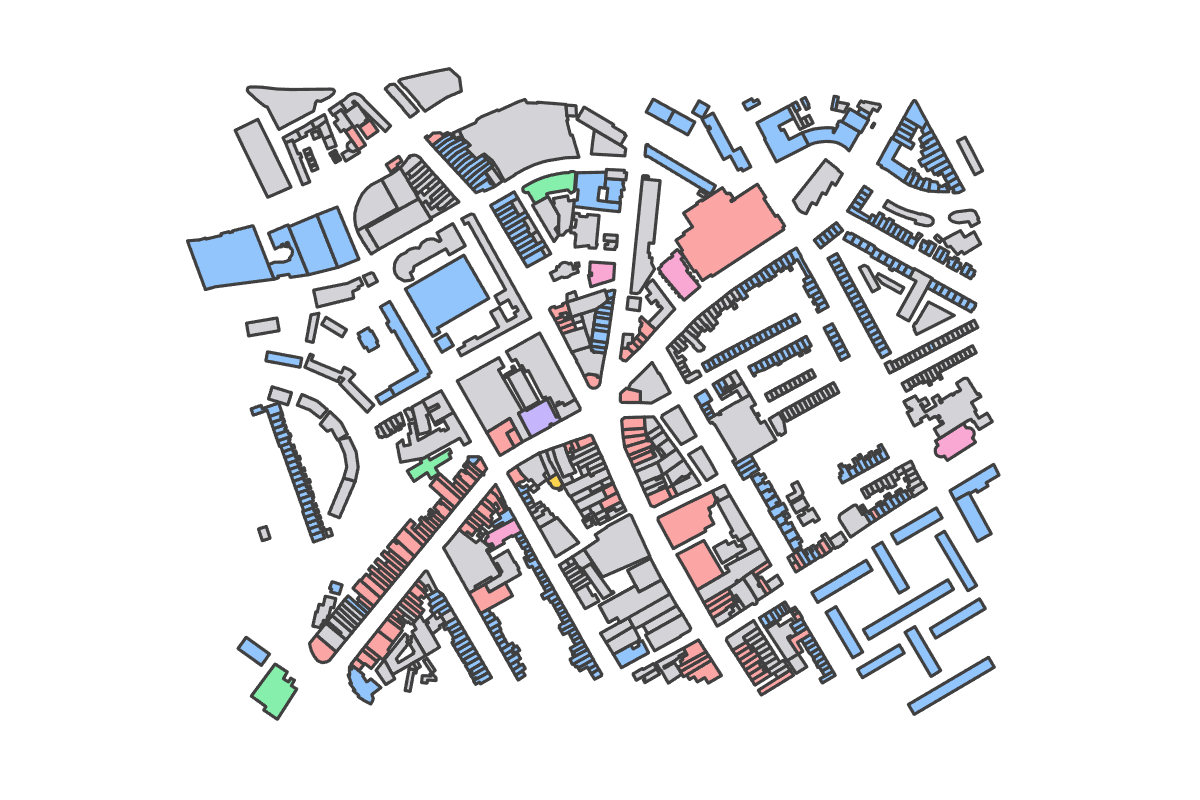 Program breakdown map