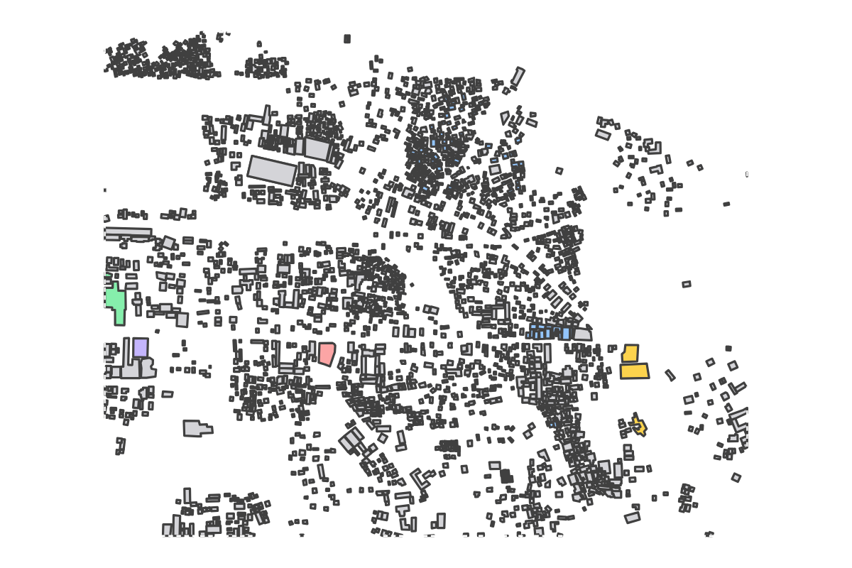 Program breakdown map