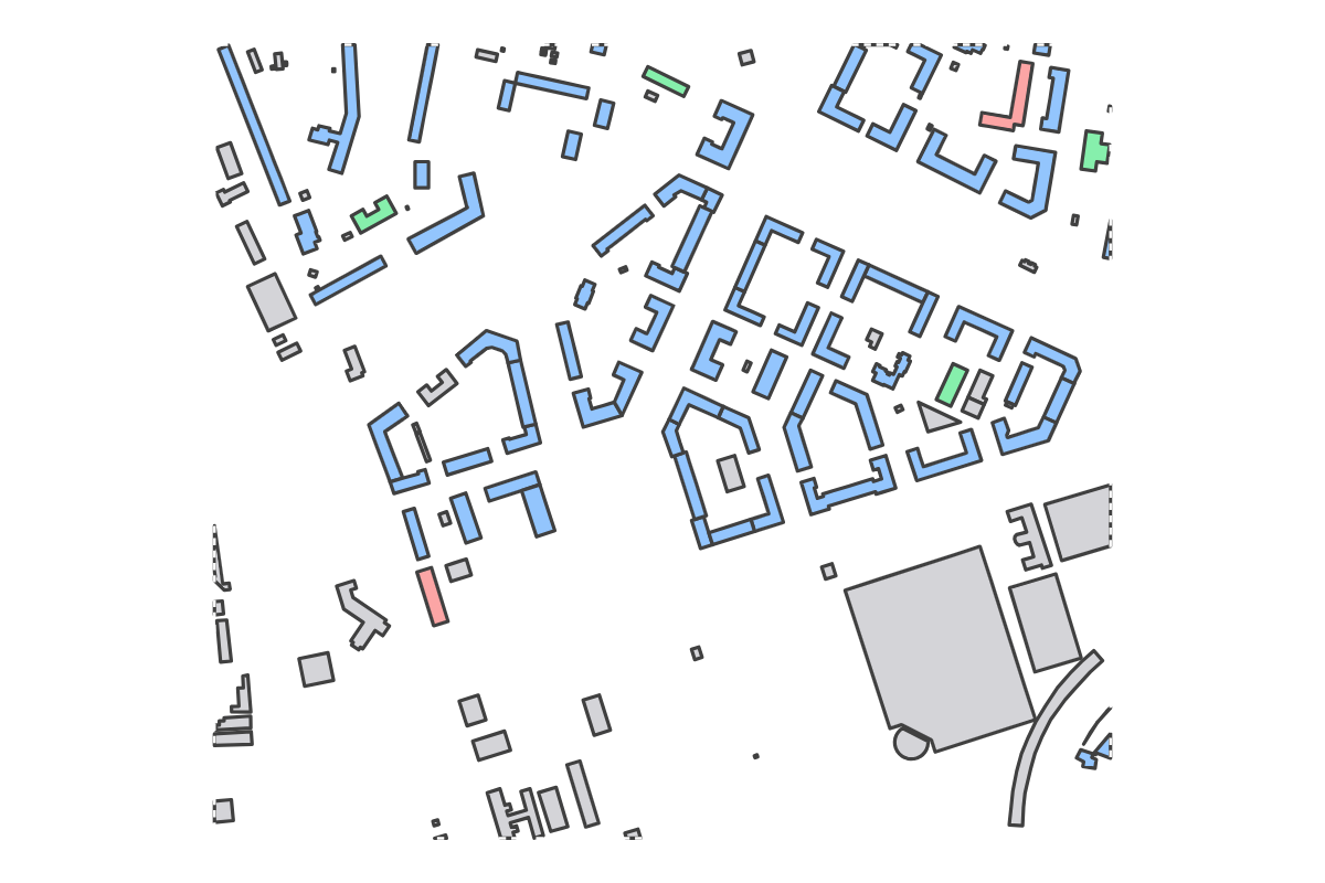 Program breakdown map
