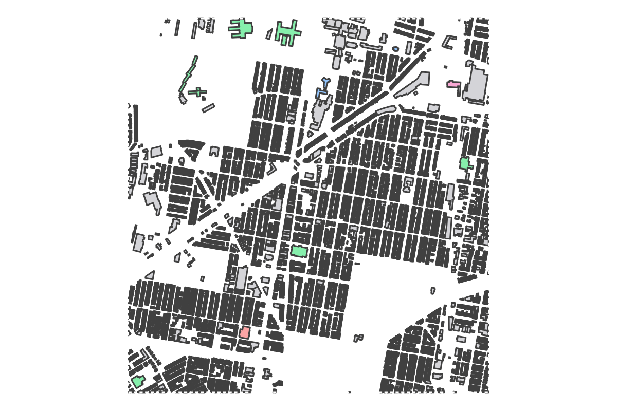 Program breakdown map