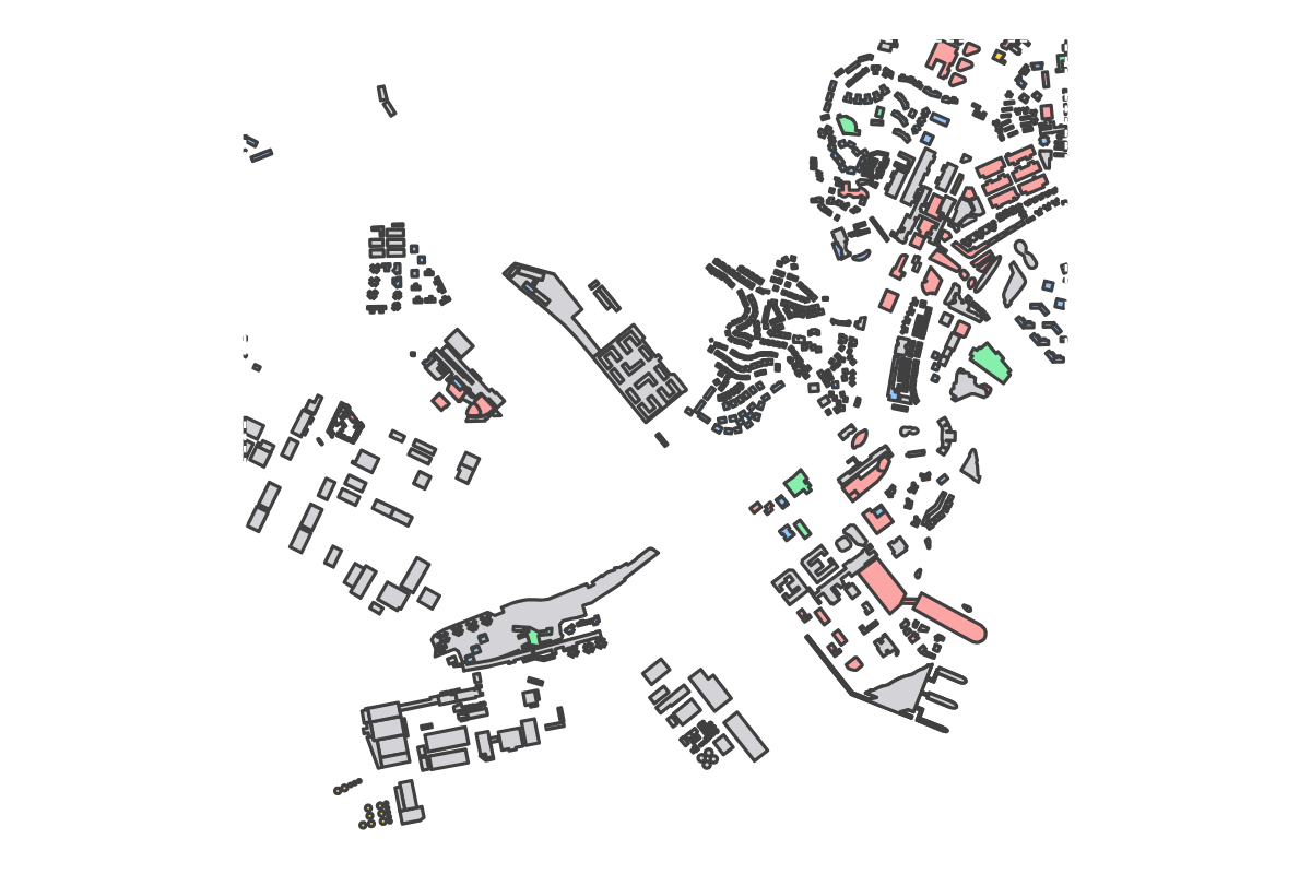 Program breakdown map