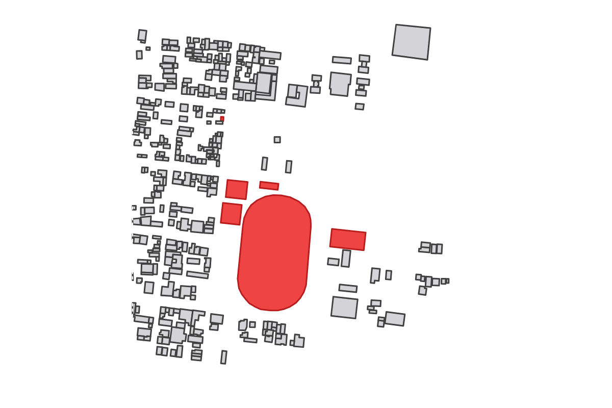 Program breakdown map