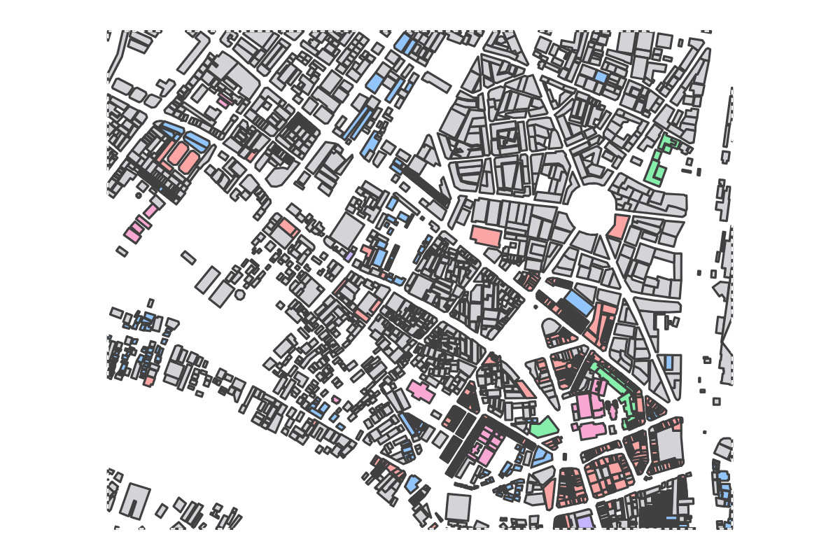 Program breakdown map