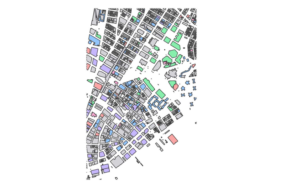 Program breakdown map