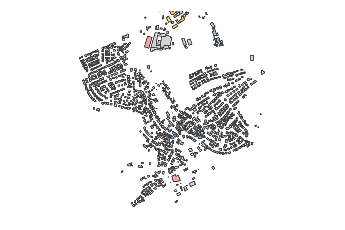 Program breakdown map