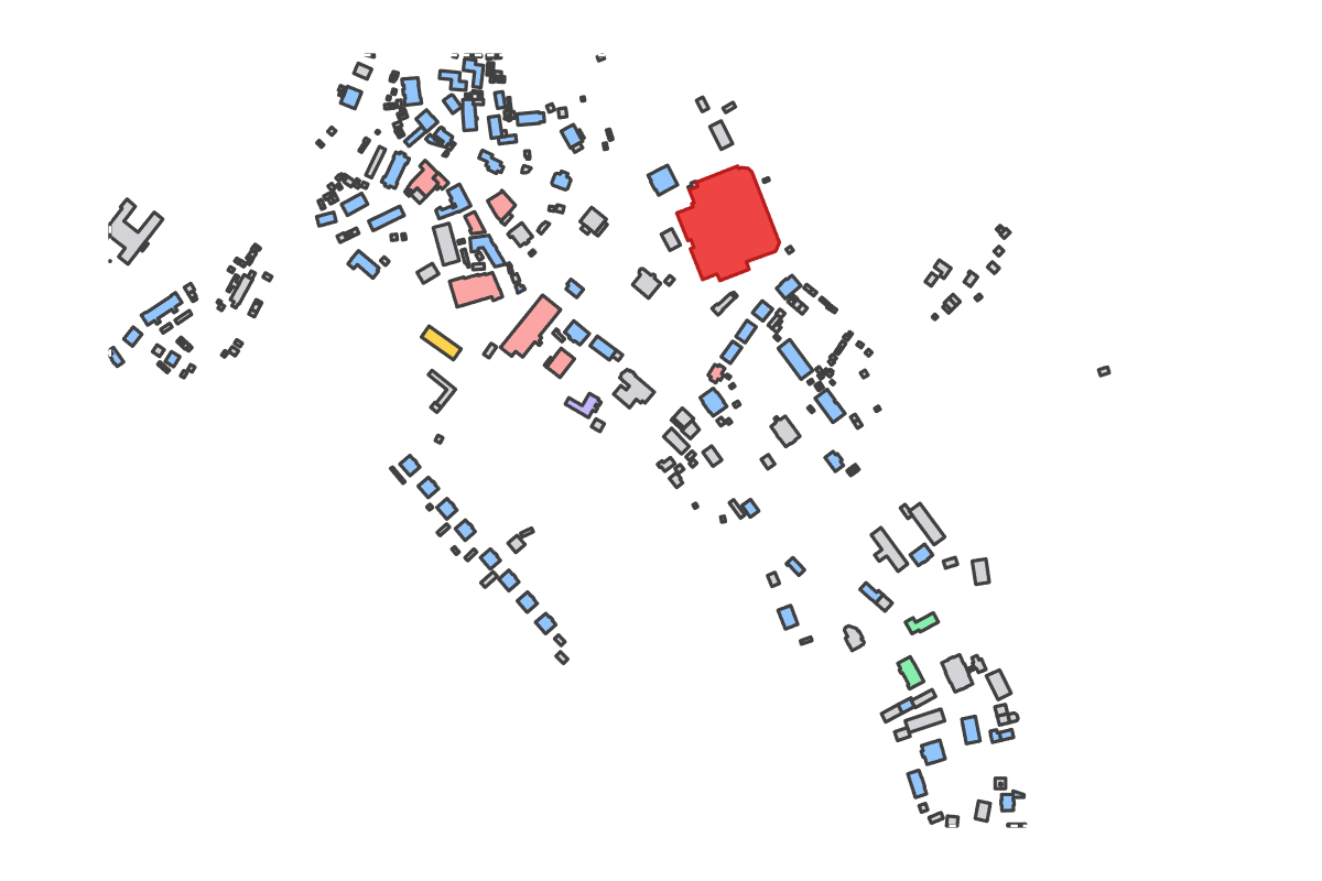 Program breakdown map