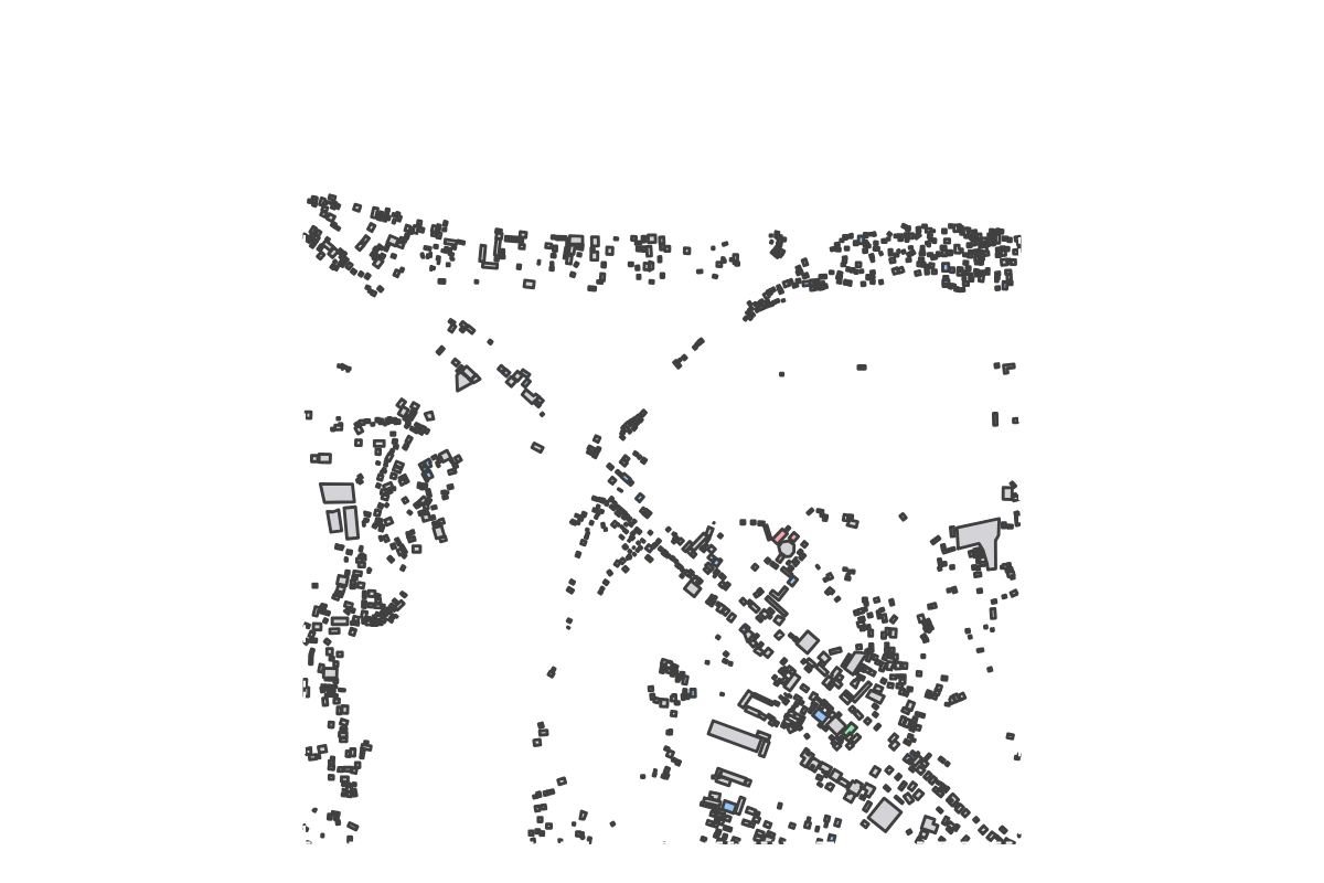 Program breakdown map