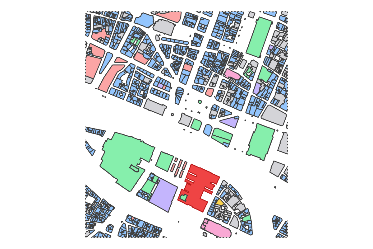 Program breakdown map