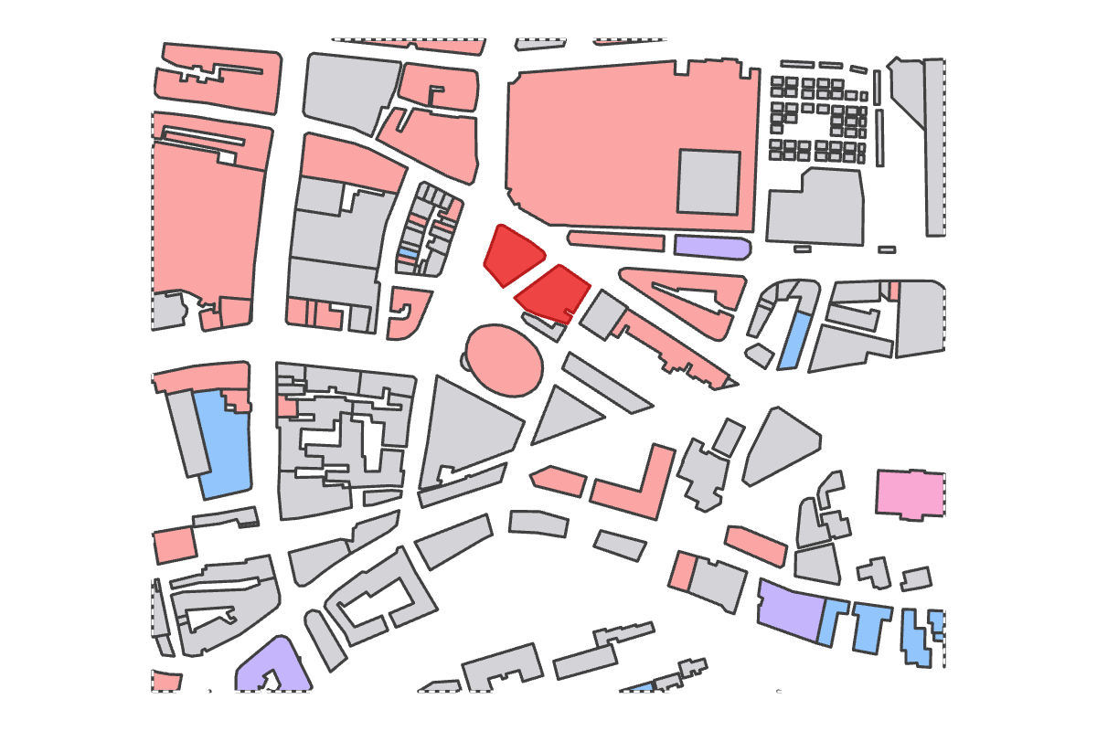 Program breakdown map