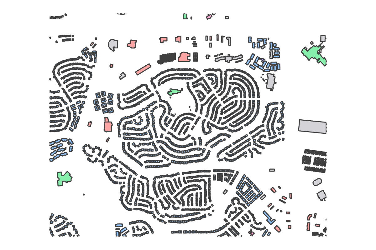 Program breakdown map