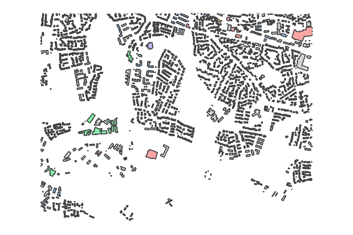 Program breakdown map