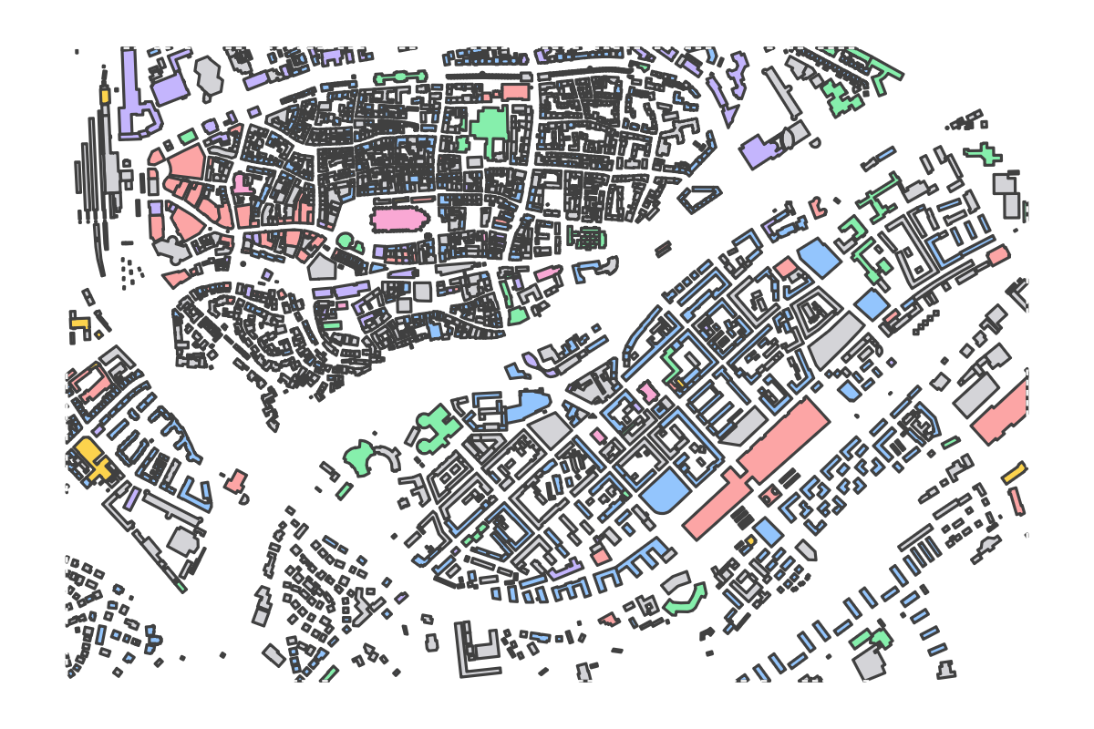 Program breakdown map