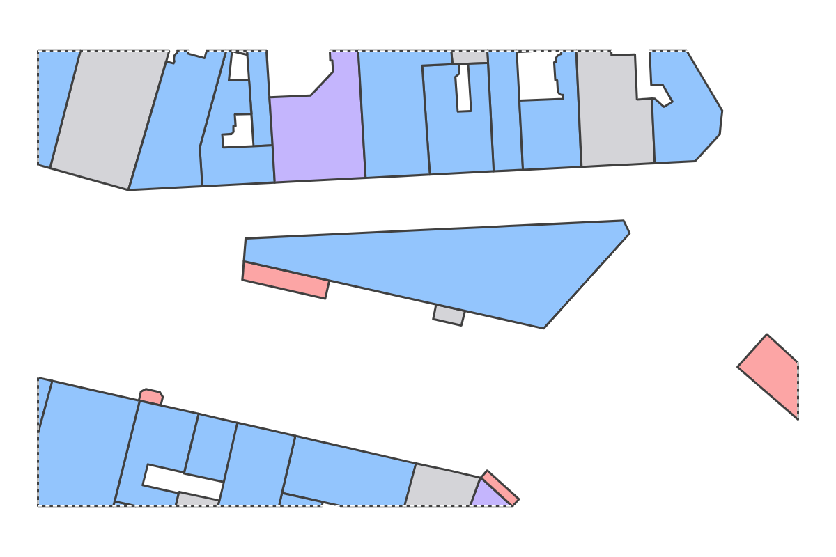 Program breakdown map