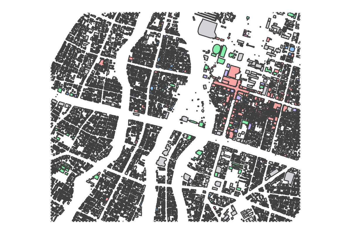 Program breakdown map