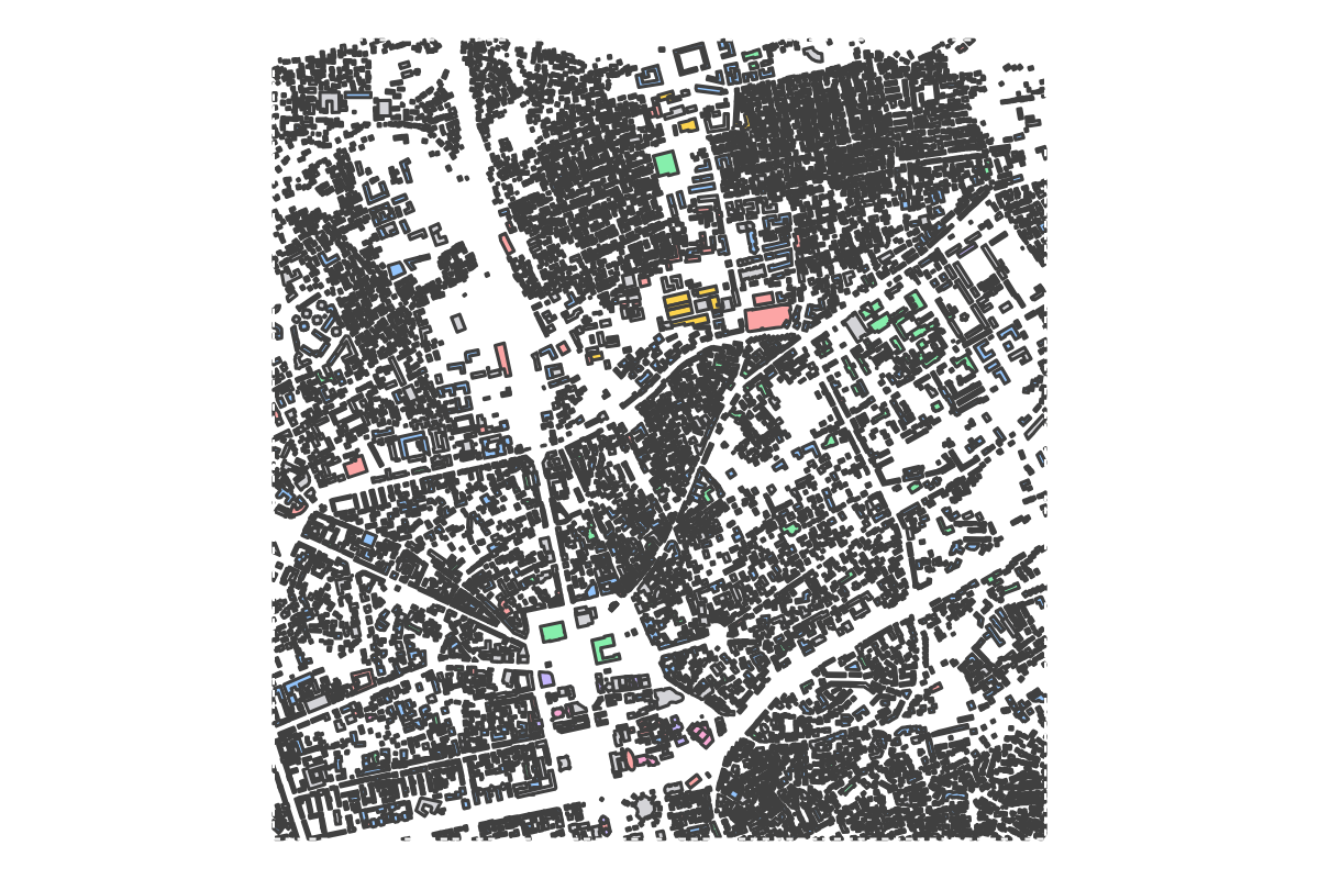 Program breakdown map