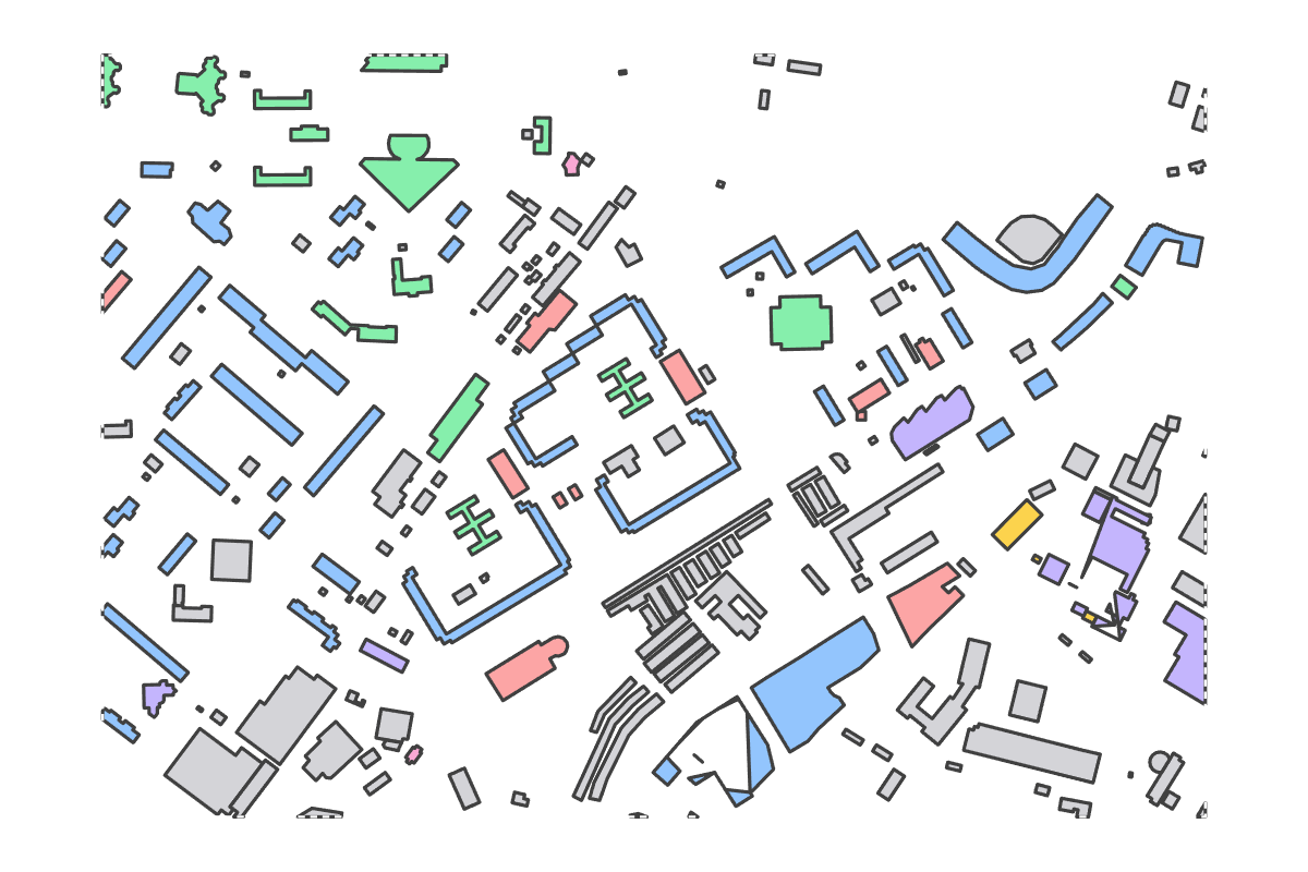 Program breakdown map