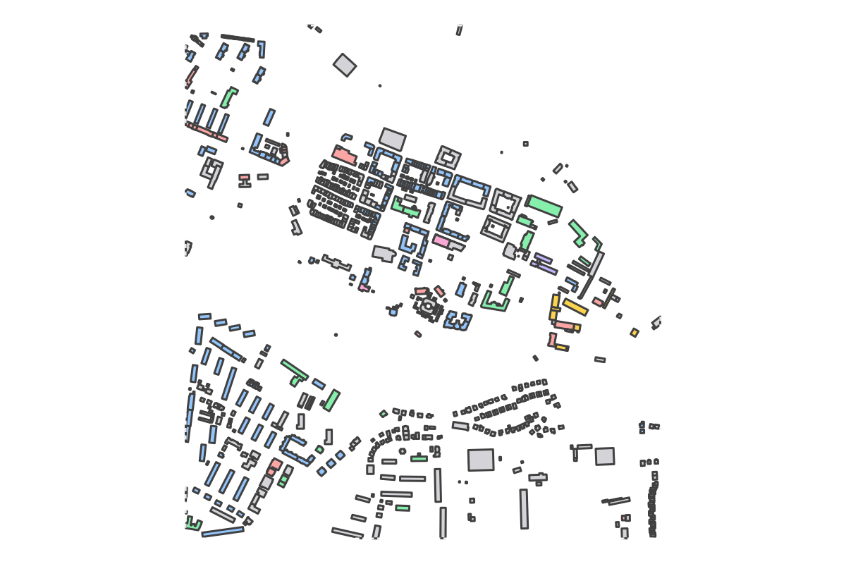 Program breakdown map