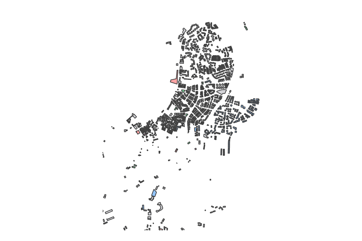 Program breakdown map