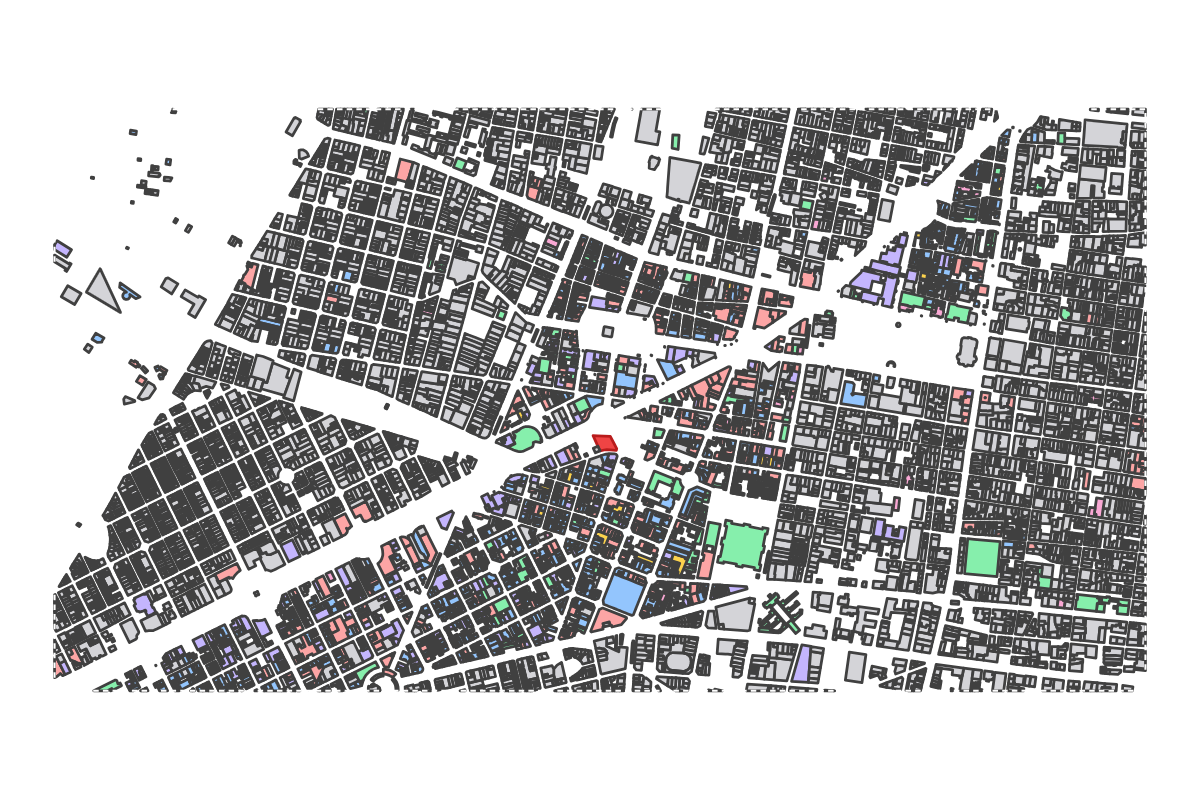 Program breakdown map
