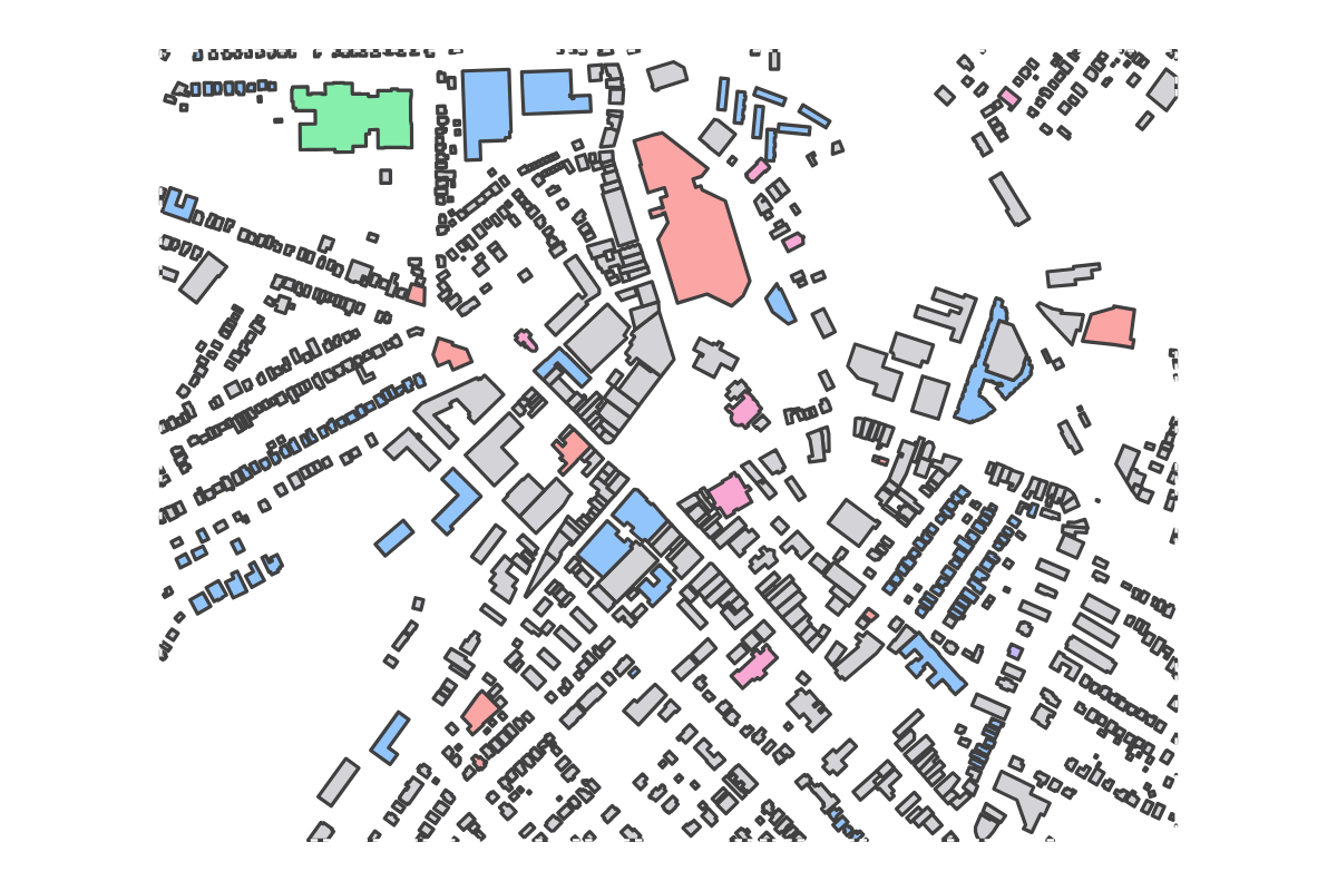 Program breakdown map