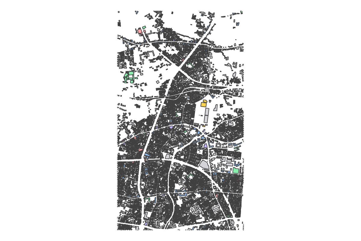Program breakdown map