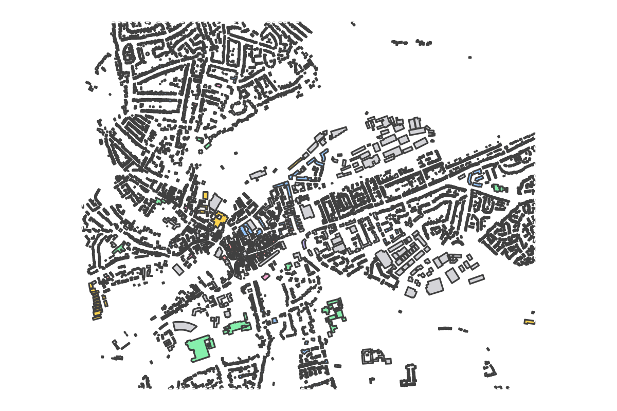 Program breakdown map
