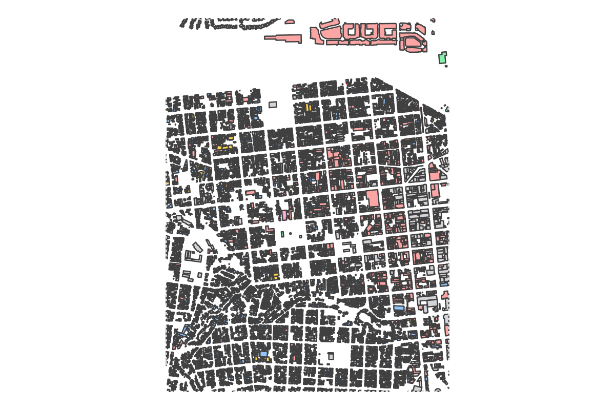 Program breakdown map