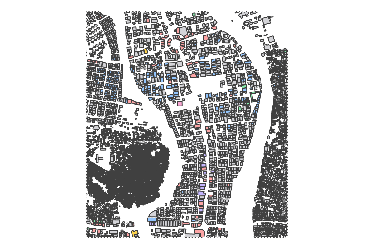 Program breakdown map