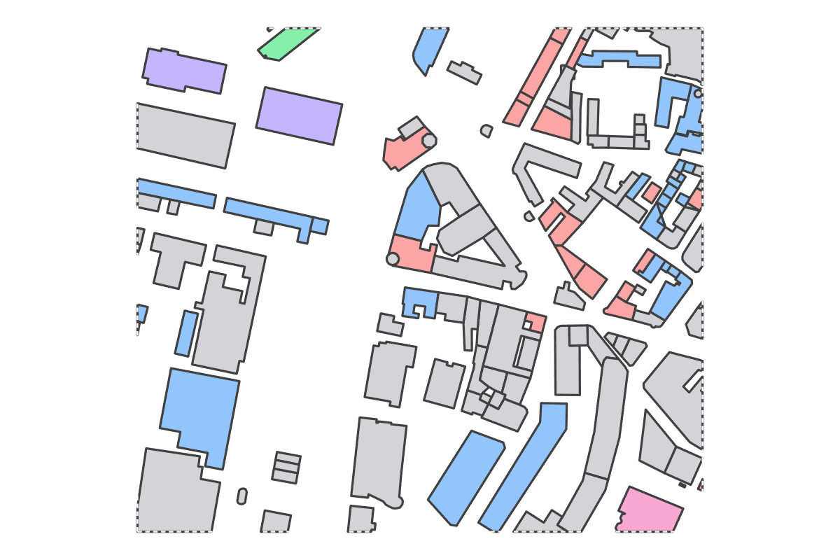Program breakdown map