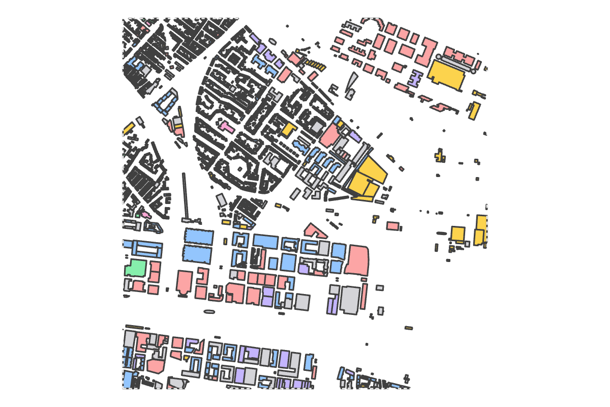 Program breakdown map