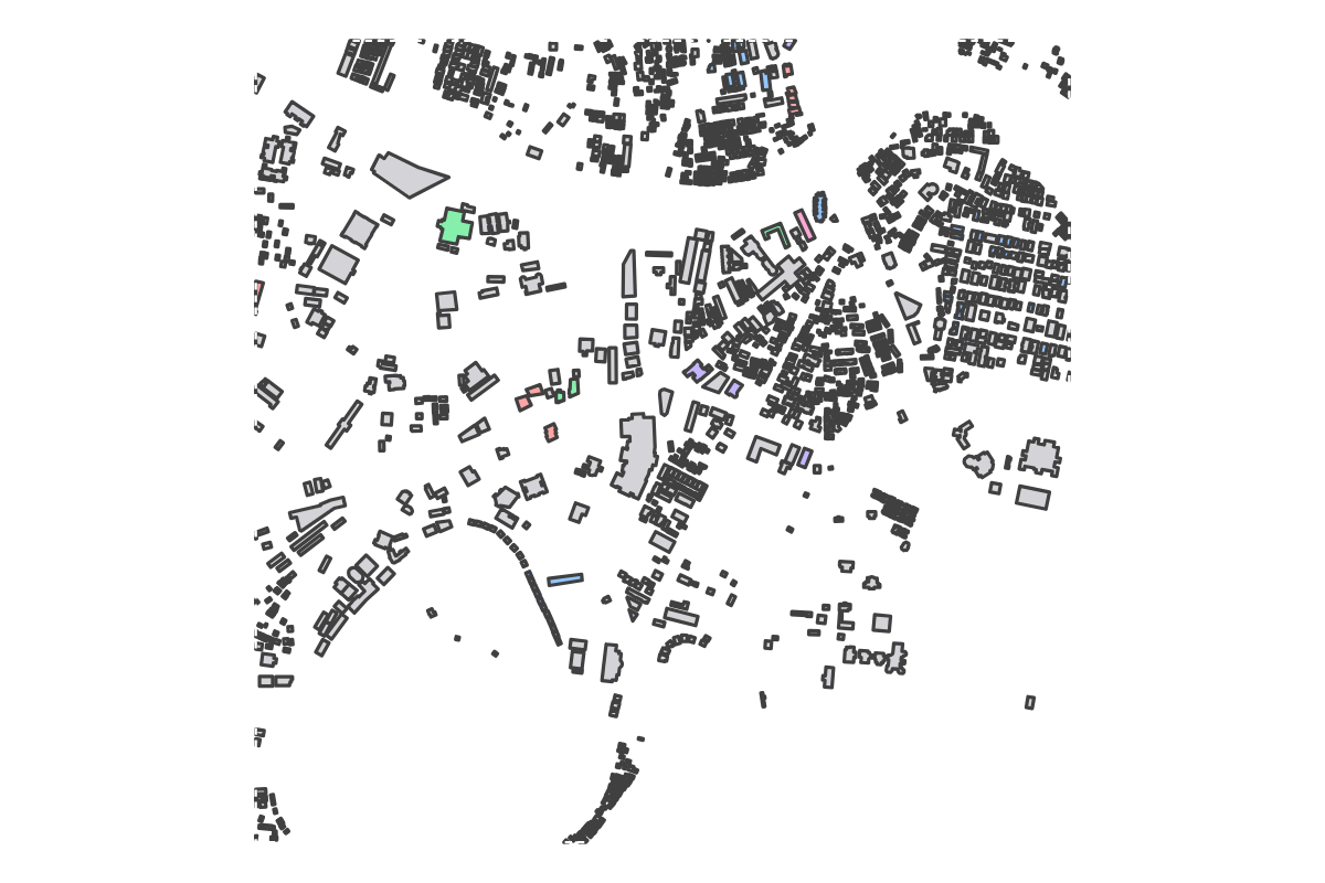 Program breakdown map