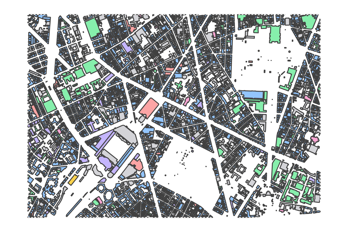 Program breakdown map