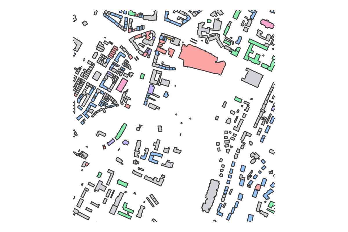 Program breakdown map