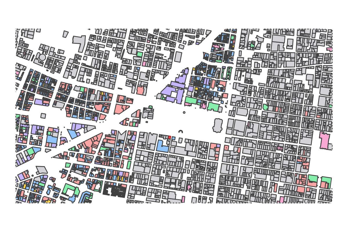 Program breakdown map